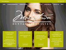 Tablet Screenshot of morristowndentalassociates.com